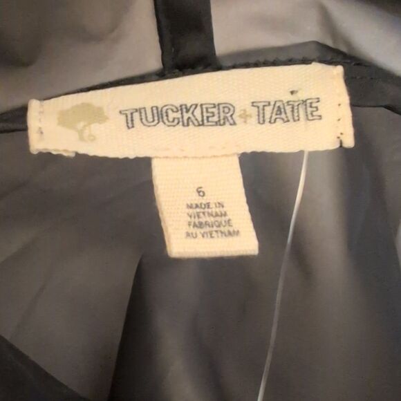 Tucker+Tate gray puddle boys rain jacket size 6 NWT - Picture 2 of 7